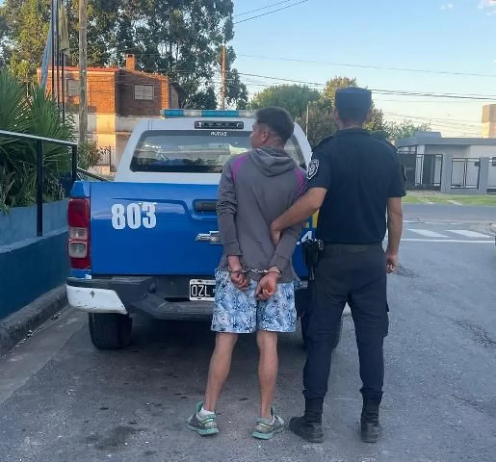 Detuvieron en Paraná a un joven de 25 años por reincidir en agresiones contra su madre