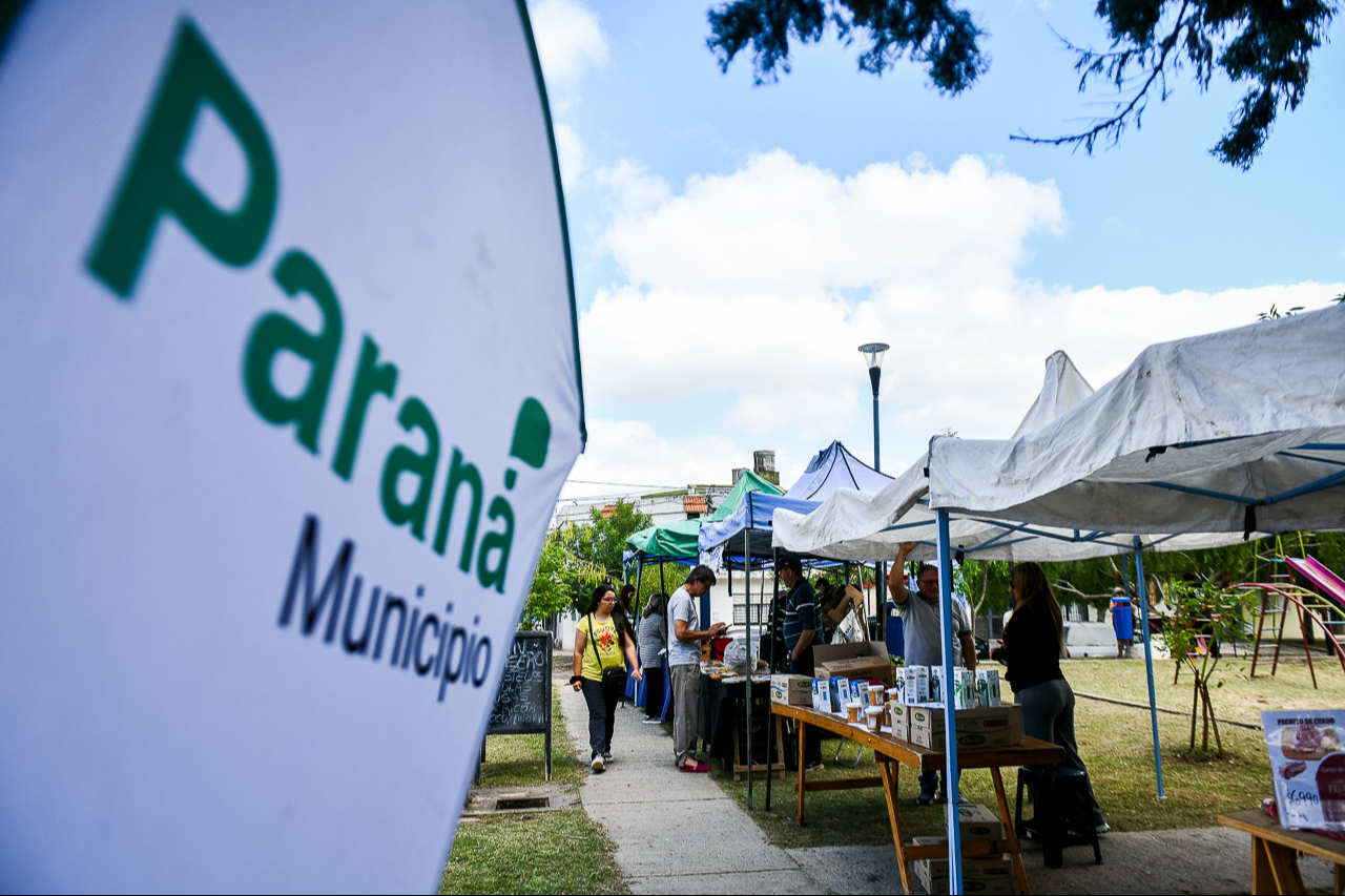 La Feria en tu Barrio recorrerá tres puntos de Paraná esta semana