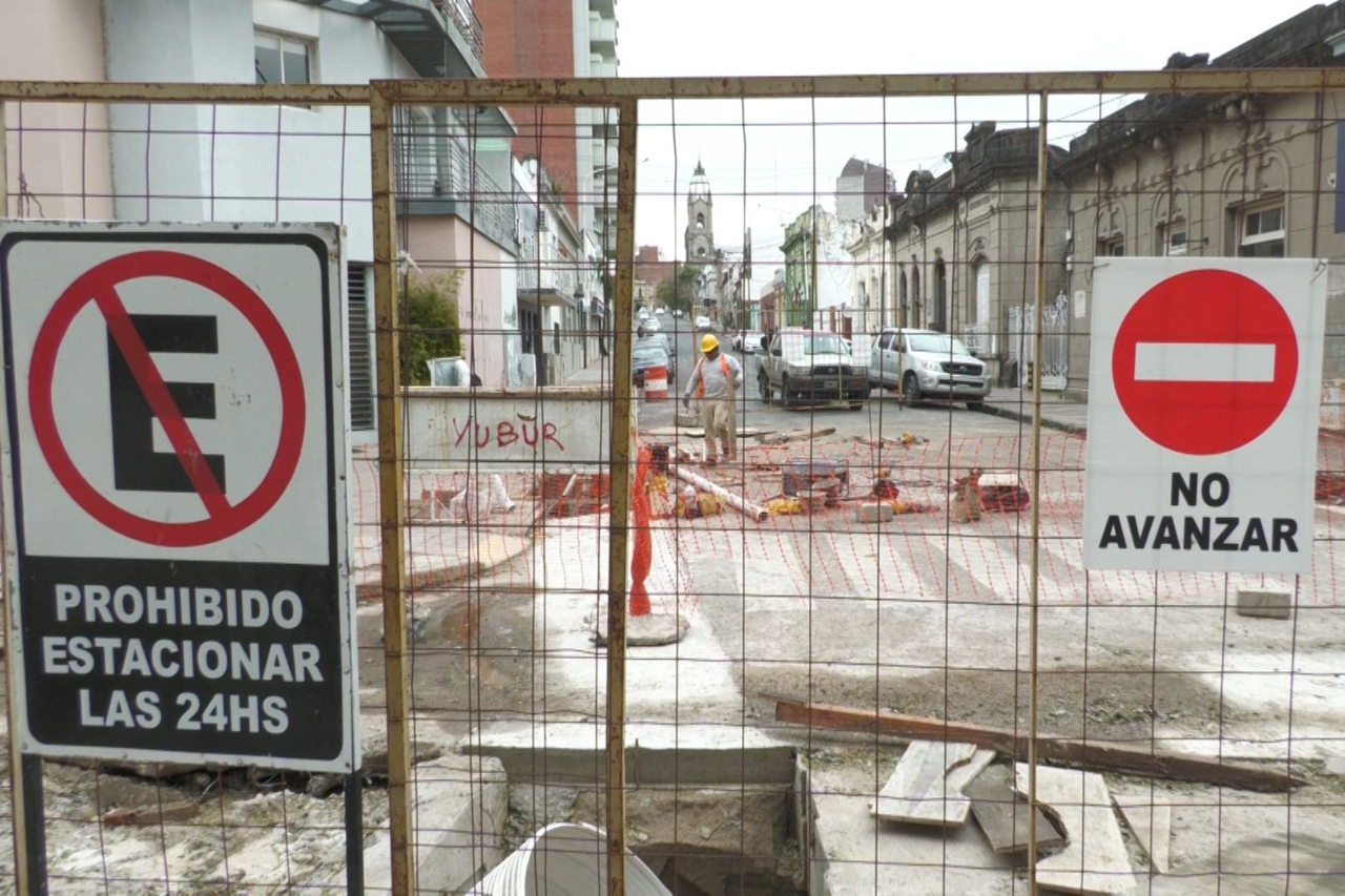 Paraná: el Municipio pidió a la Provincia acelerar la obra de desagües que complica el tránsito en el centro